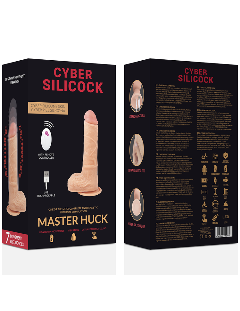 réaliste cyber silicock maître huck télécommande_7