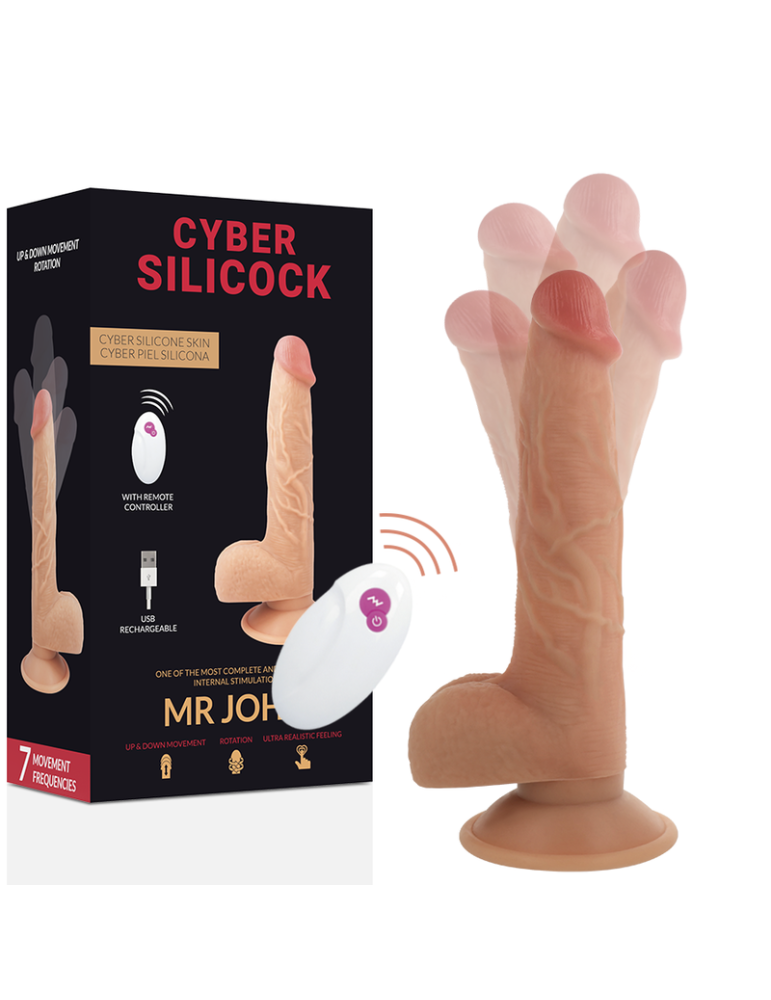 télécommande réaliste cyber silicock mr john