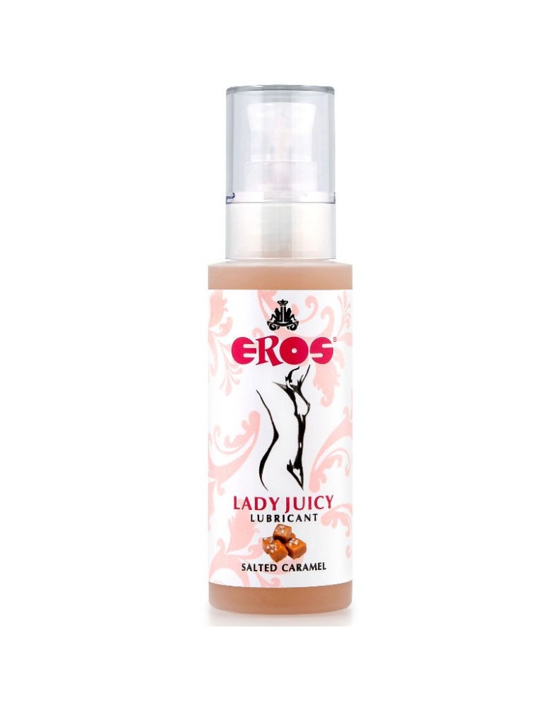 eros lady lubrifiant juteux caramel salé 125ml
