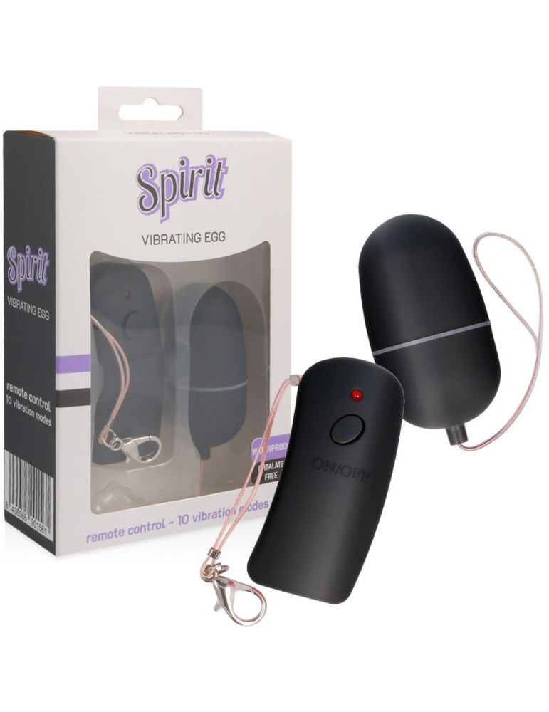 spirit télécommande oeuf vibrant noir_3