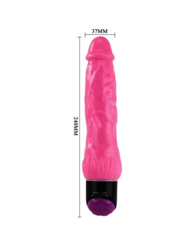 vibromasseur lilas réaliste sexe coloré 24 cm_4