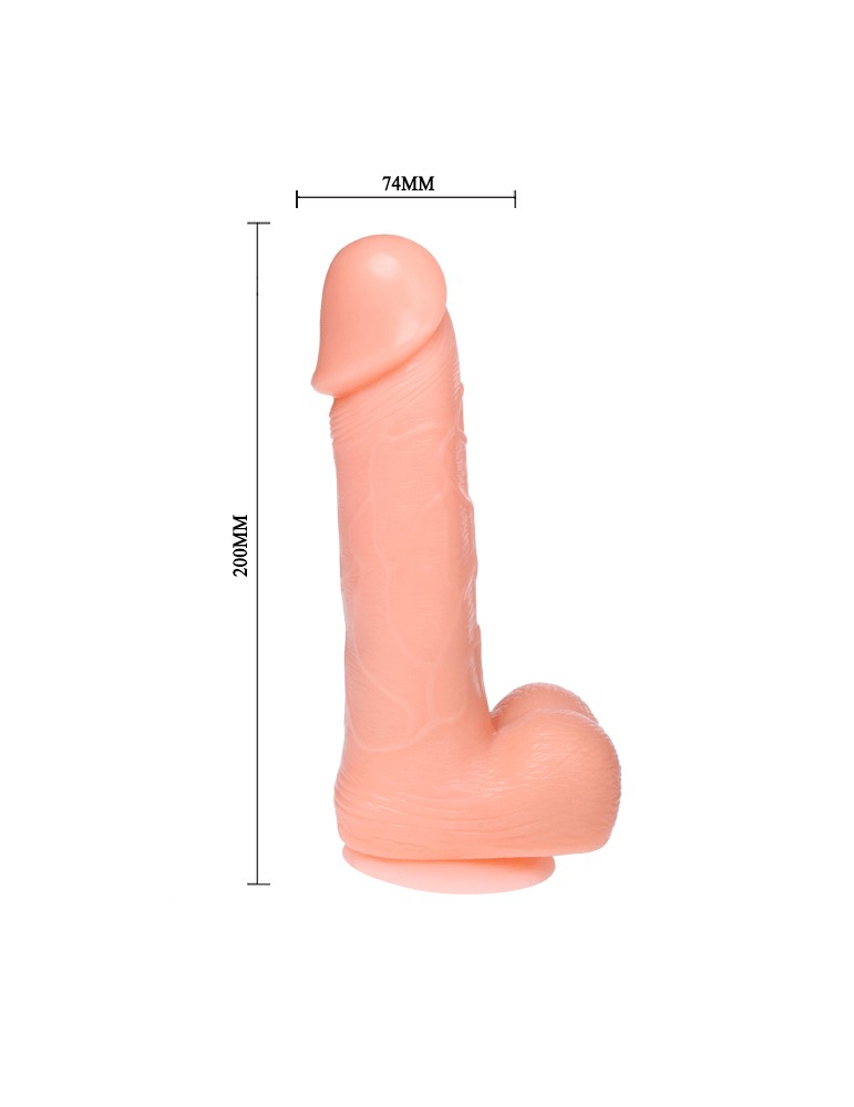 vibration et rotation de gode dong réaliste 20 cm_8