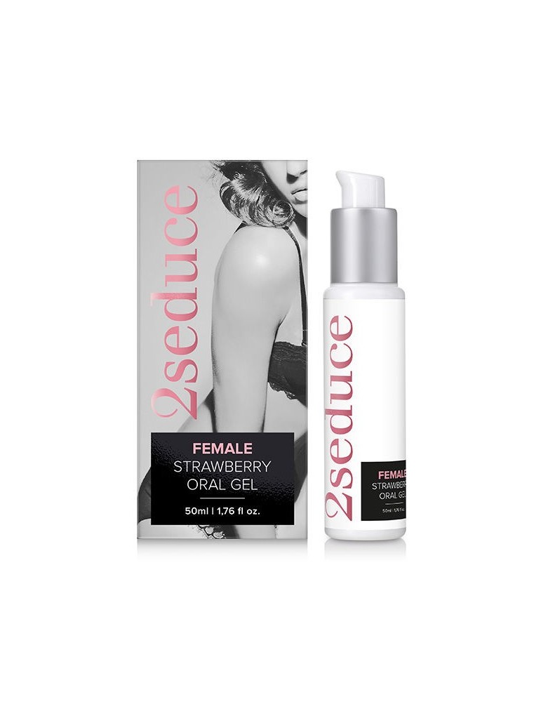 gel oral à la fraise 2seduce 50 ml