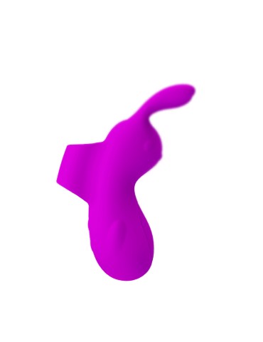 pretty love smart - doigt vibrant rechargeable avec lapin_5