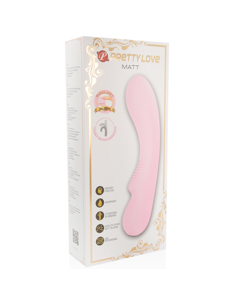 vibromasseur rechargeable pretty love smart matt_2