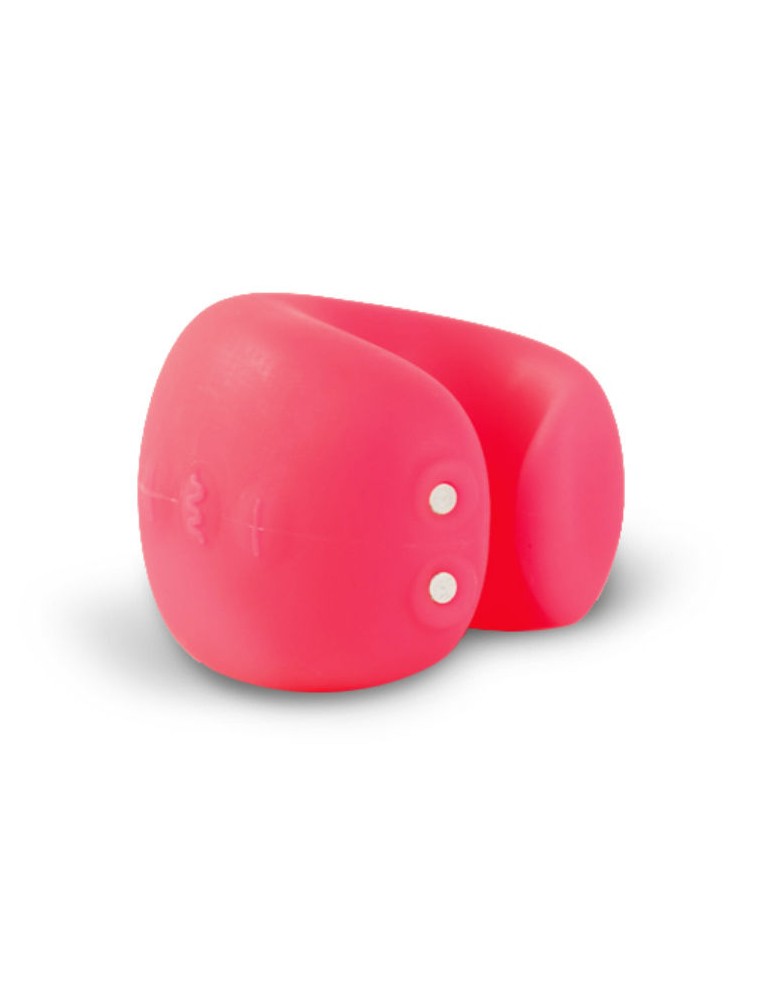 fun toys gring stimulateur rechargeable doigt vibrant rose fluo_2