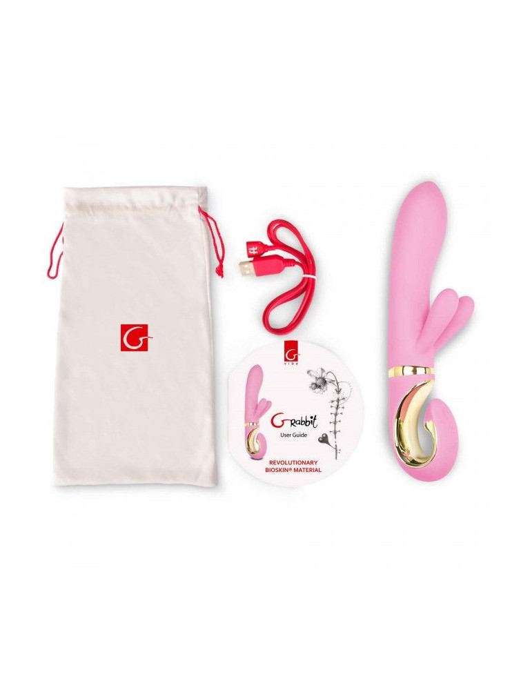 vibromasseur lapin rampant rose g-rabbit_2