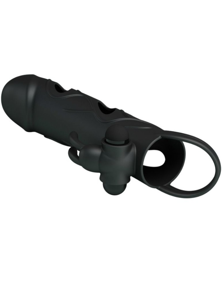 étui en silicone pretty love avec vibration 14 cm_5