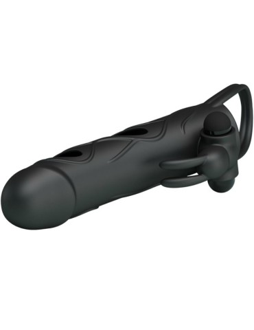 étui en silicone pretty love avec vibration 14 cm_7