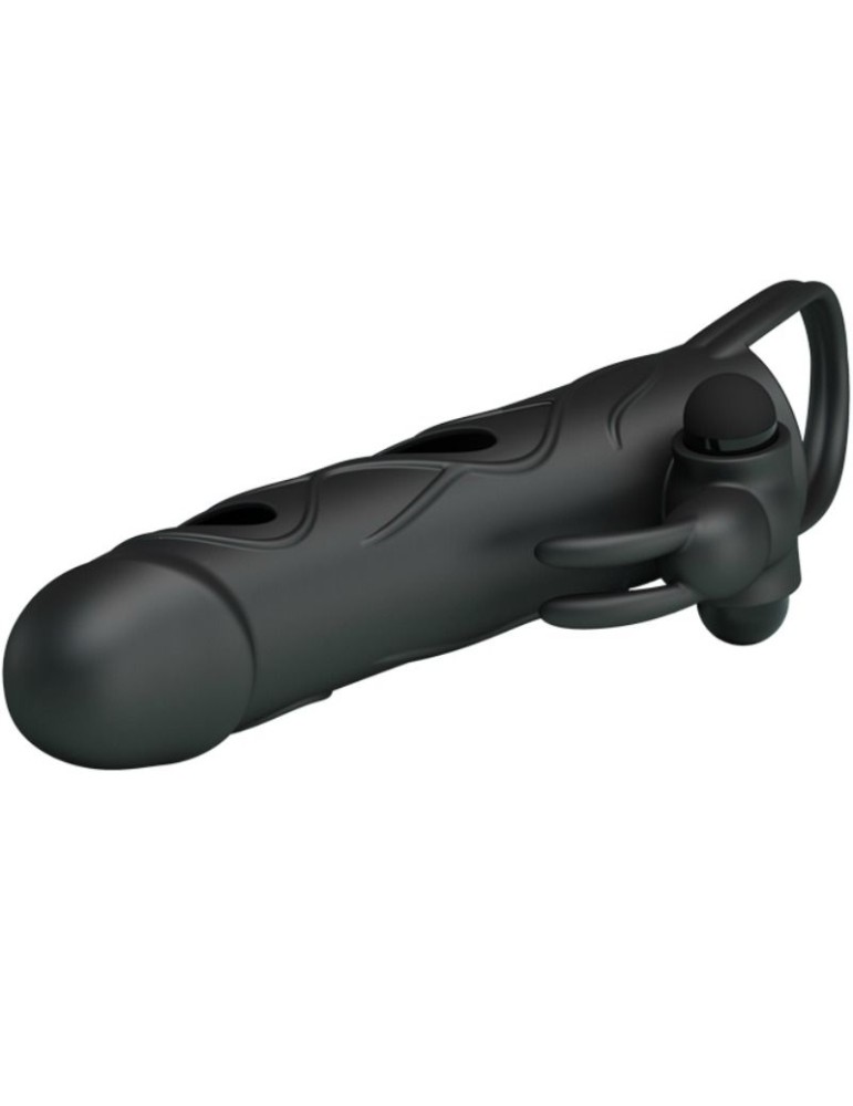 étui en silicone pretty love avec vibration 14 cm_7