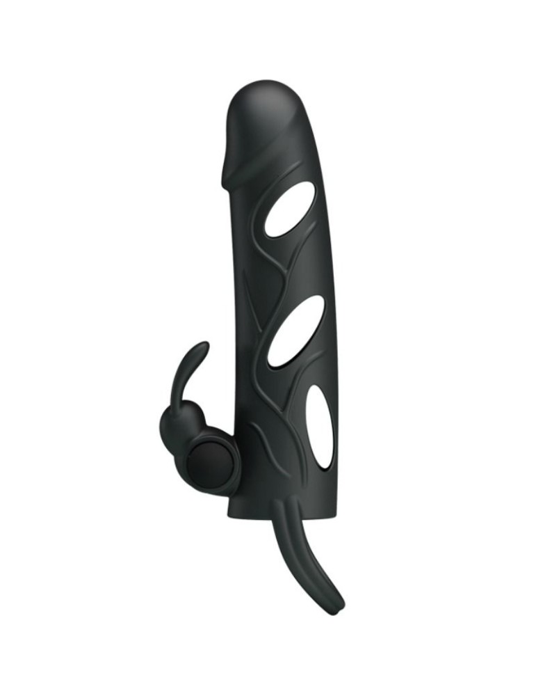 étui en silicone pretty love avec vibration 14 cm_9