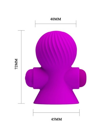 stimulateurs de tétons pretty love 12m lilas vibration_6