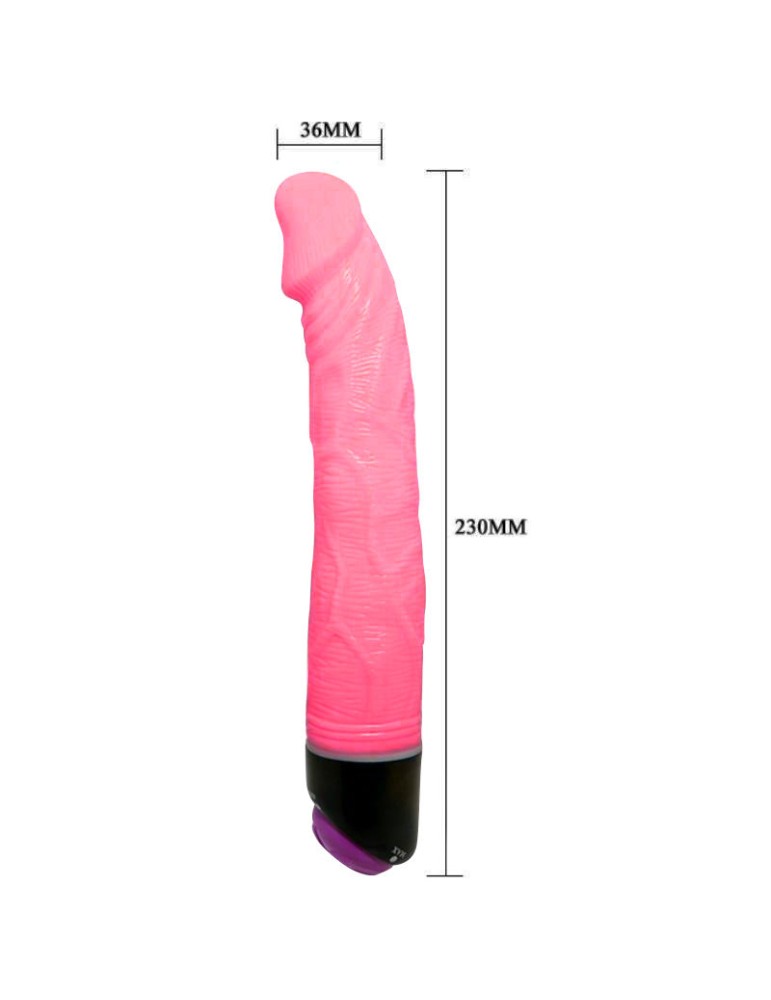 dance adour club vibromasseur réaliste 23 cm rose_2