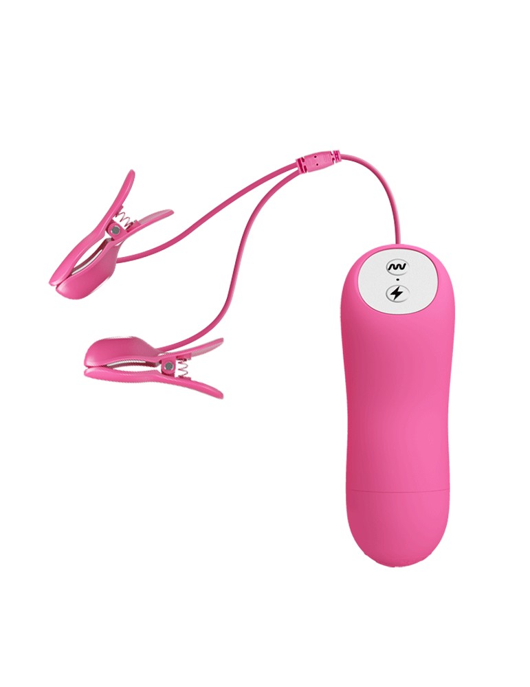 pizas romantiques avec vibrations et électrochocs fuchsia