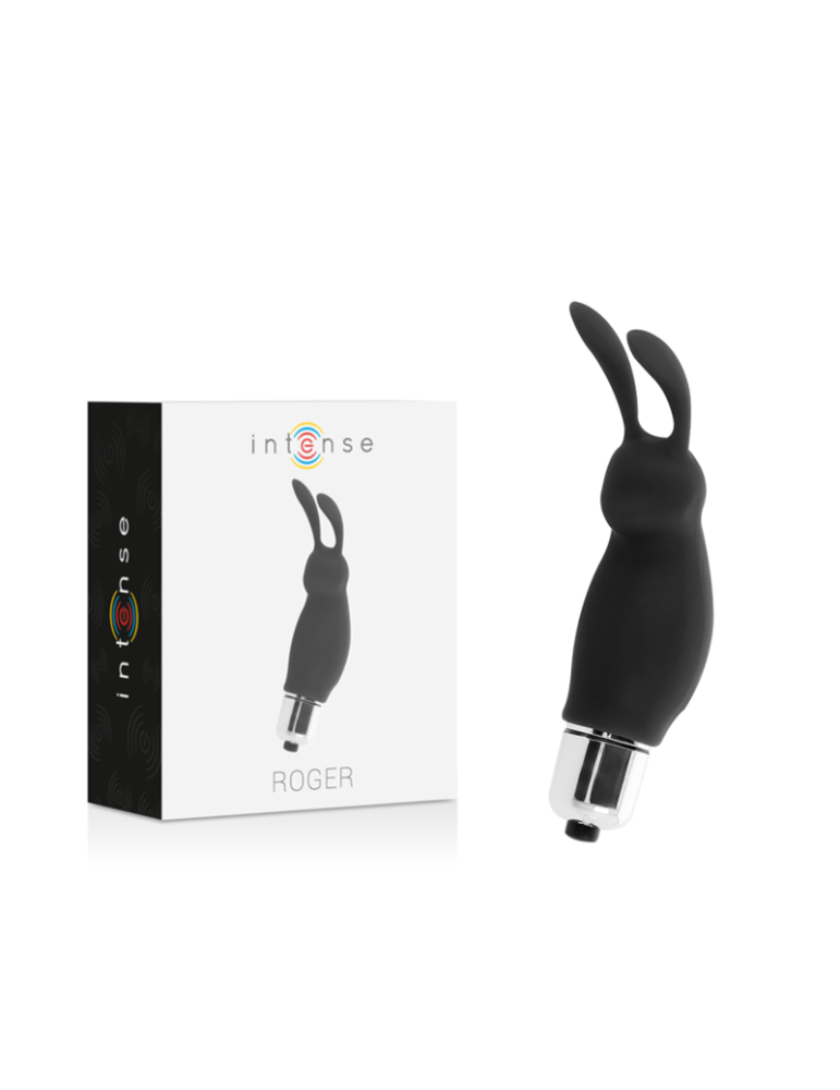 poche lapin intense noir