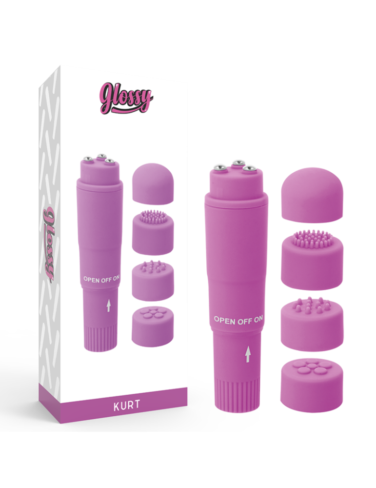 masseur lilas de poche brillant kurt