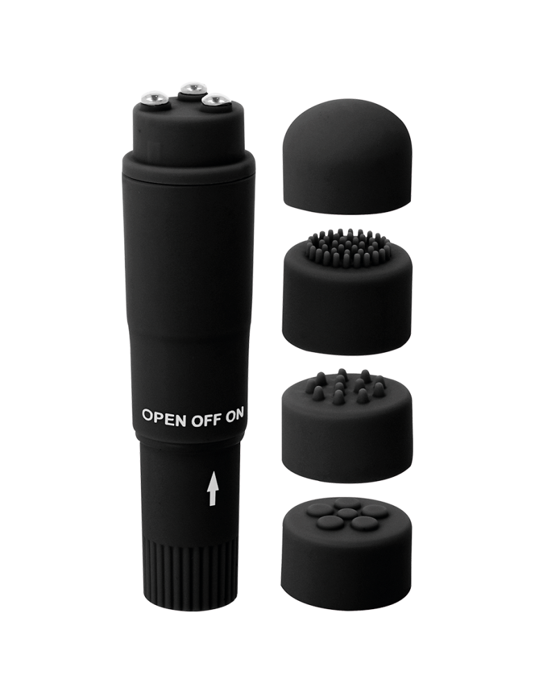 masseur de poche brillant noir kurt_3