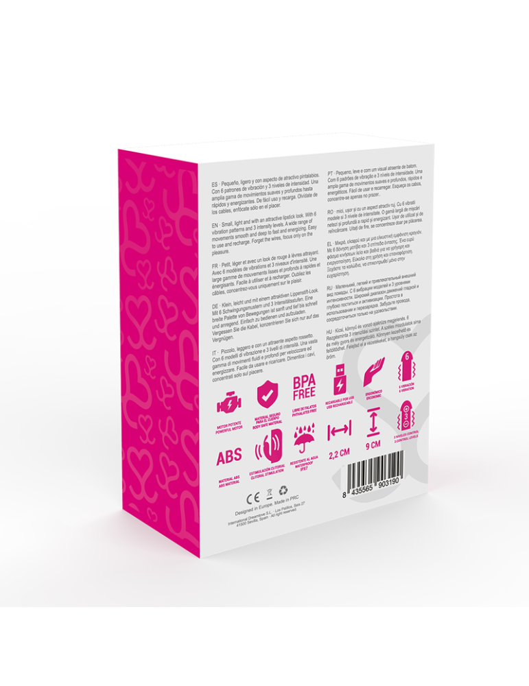 vibromasseur stimulateur de voyage rose amoressa ivy_4