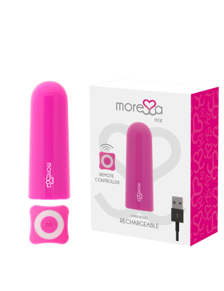 télécommande vibromasseur amoressa nix rose