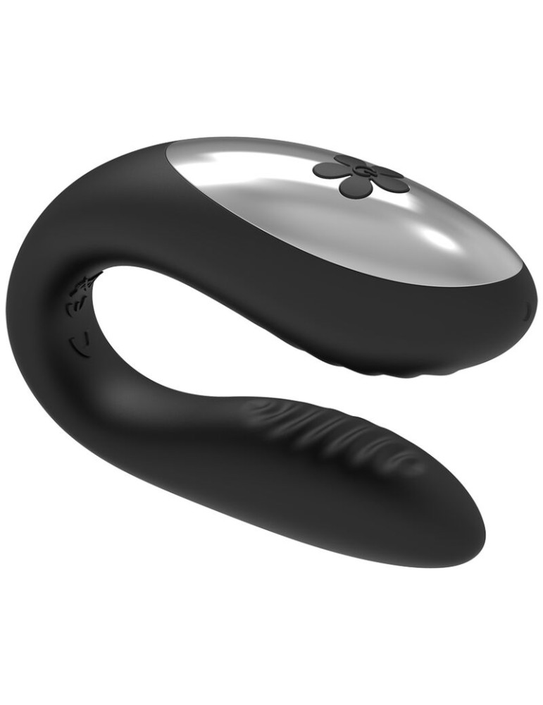 brillant glam we love vibromasseur pour couples télécommande noir_5