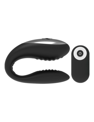 brillant glam we love vibromasseur pour couples télécommande noir_8