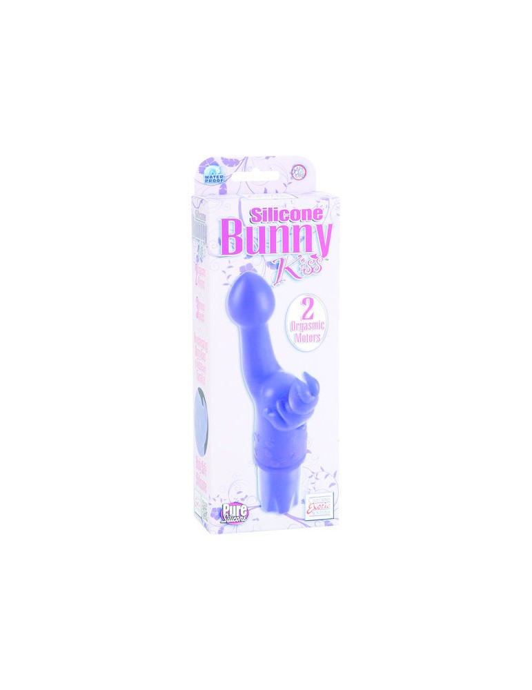 silicone lapin vibrant baiser lilas_2
