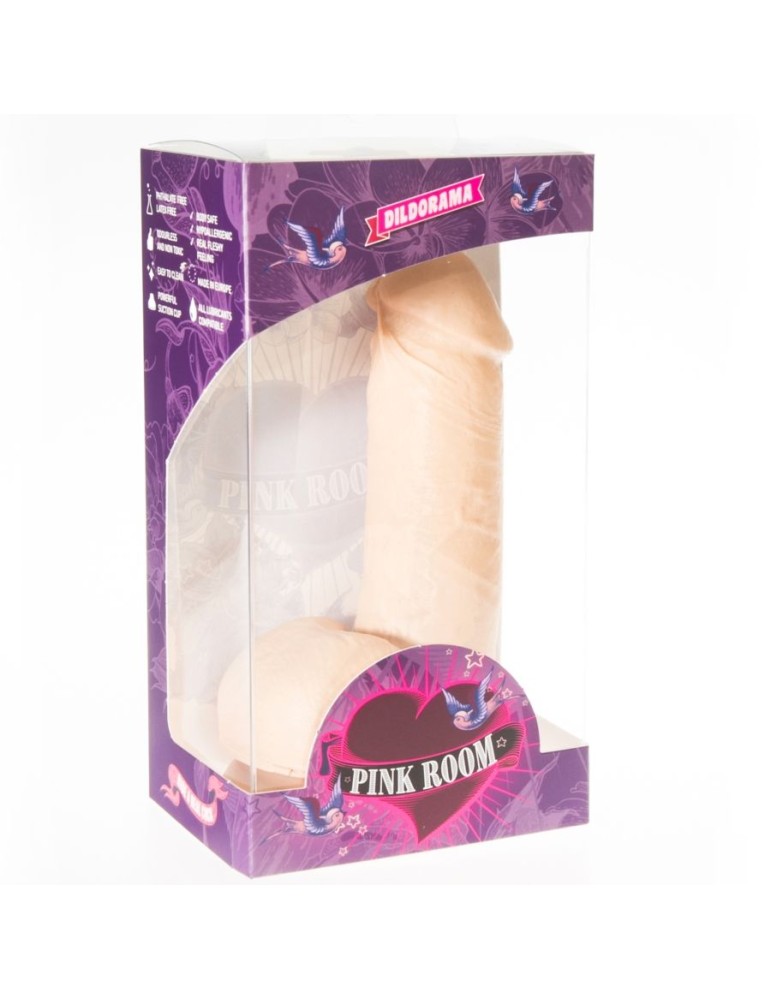gode naturel réaliste pink room nao 16 cm_2