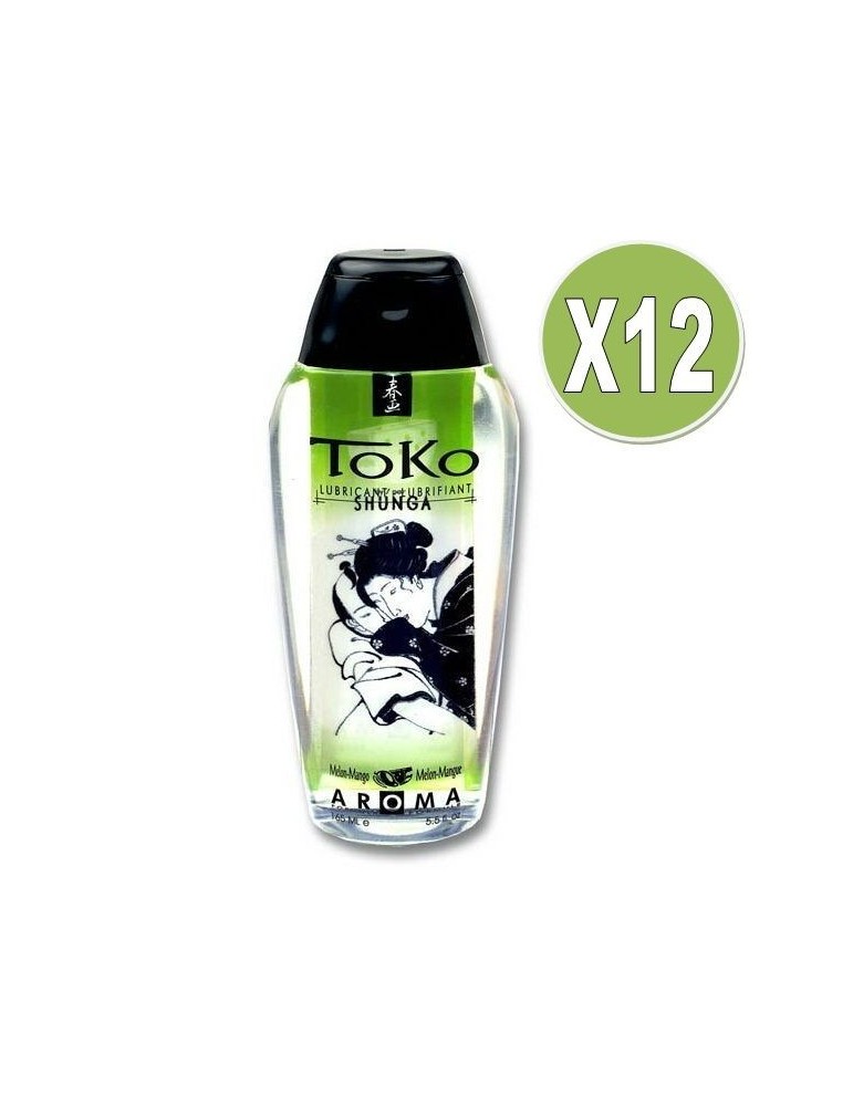 arôme lubrifiant shunga toko melon et mangue (x 12 unités)