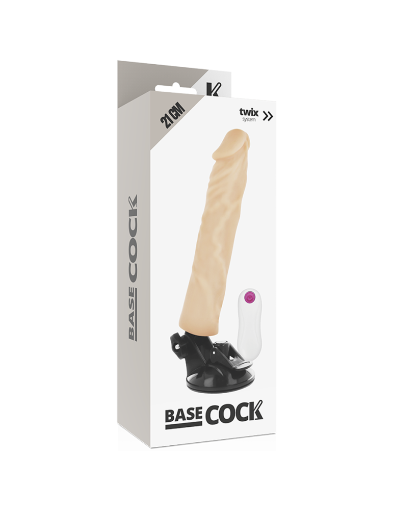à base de coq réaliste vibromasseur télécommandé naturel 21cm_5