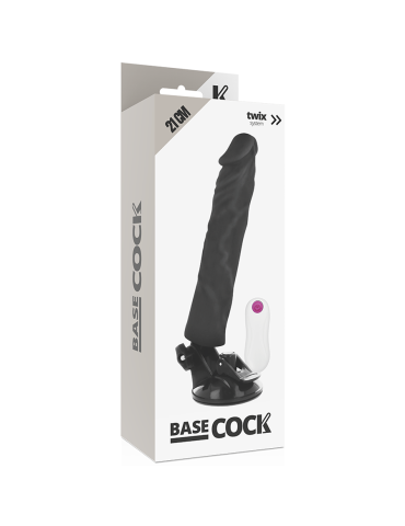 à base de coq réaliste vibromasseur télécommande noir 21cm_6