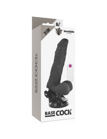 télécommande articulée à base de vibromasseur noir 21cm_6