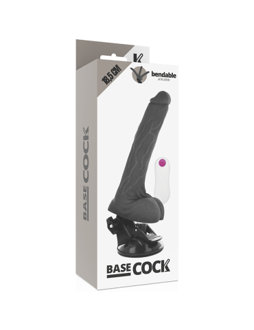 télécommande articulée à base de vibromasseur noir 18,5cm_6