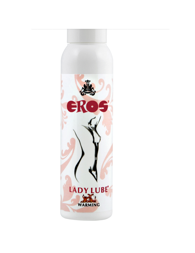 eros lady lube warming lubrifiant à base d'eau effet chaud 100 ml