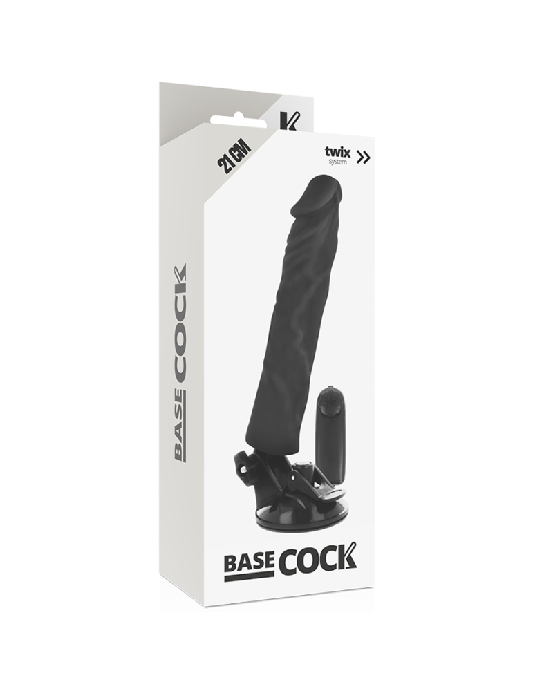 à base de coq réaliste vibromasseur télécommande noir 21cm_5