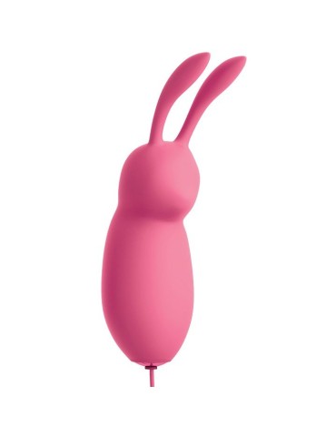 omg cute rabbit pink vibromasseur puissant usb