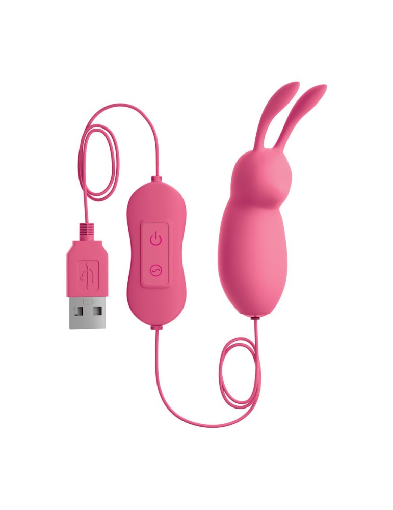 omg cute rabbit pink vibromasseur puissant usb_2
