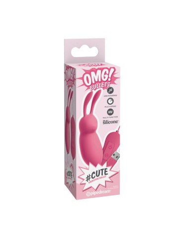 omg cute rabbit pink vibromasseur puissant usb_3