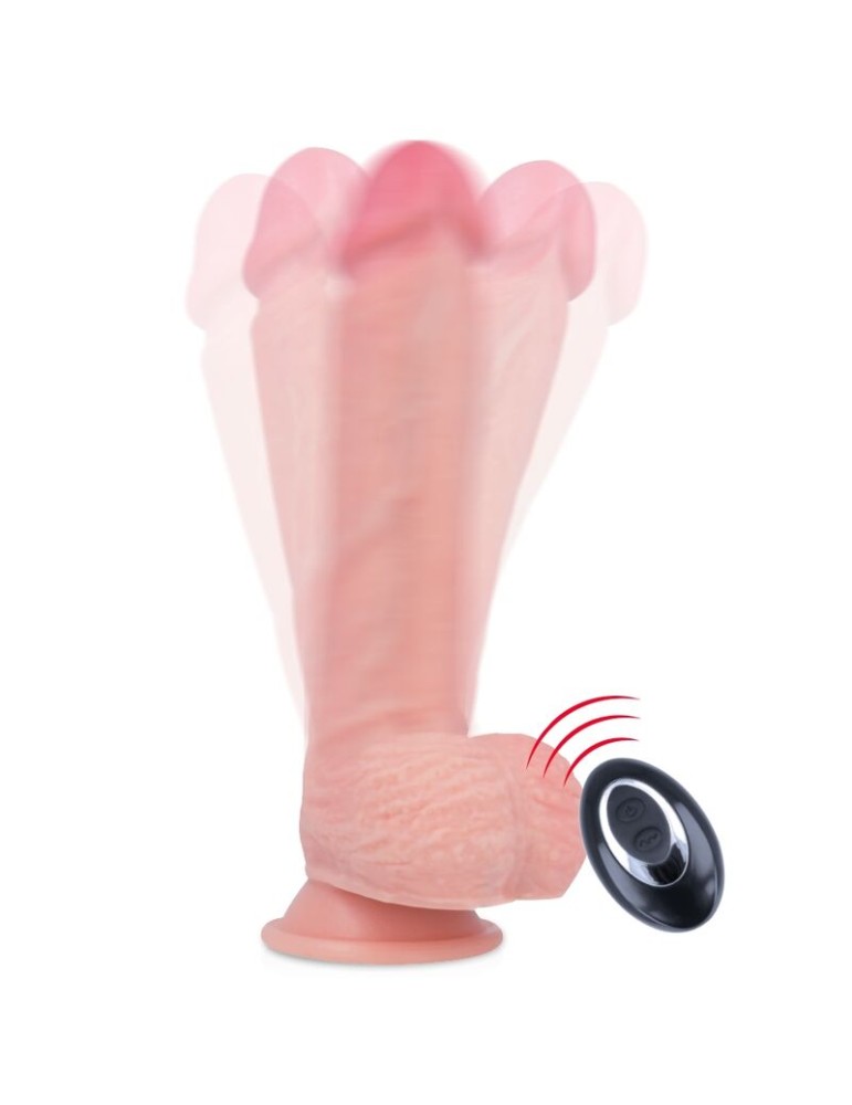 vibromasseur télécommandé rockarmy liquid silicone premium apache 22cm