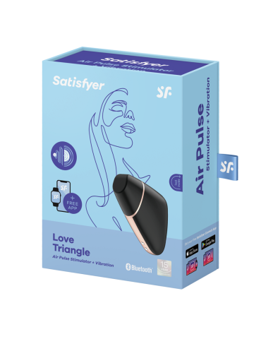 satisfyer connect stimulateur clitoris love triangle noir_4