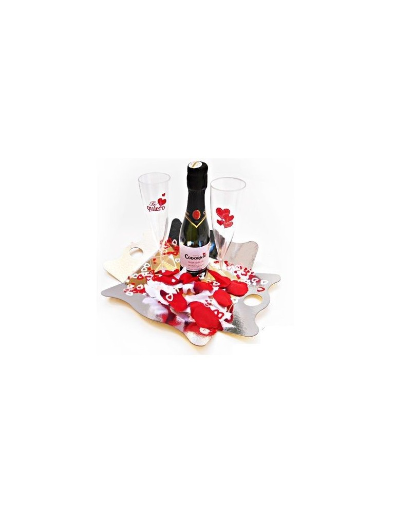 kit érotique inedit champagne je t'aime (coeurs de confettis)_2