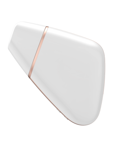 satisfyer connect stimulateur clitoris love triangle blanc / or_3