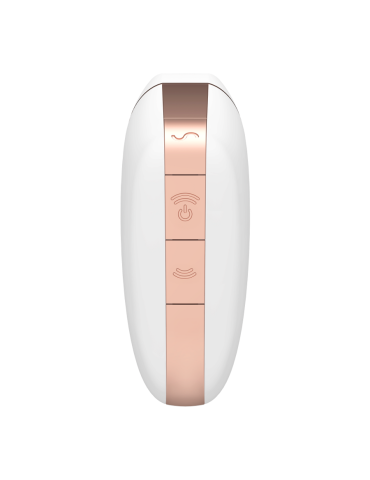 satisfyer connect stimulateur clitoris love triangle blanc / or_5