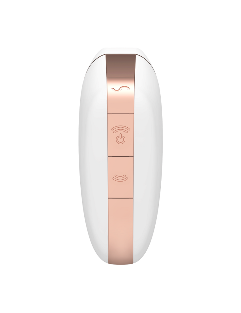 satisfyer connect stimulateur clitoris love triangle blanc / or_5
