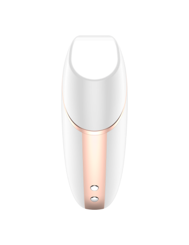 satisfyer connect stimulateur clitoris love triangle blanc / or_6