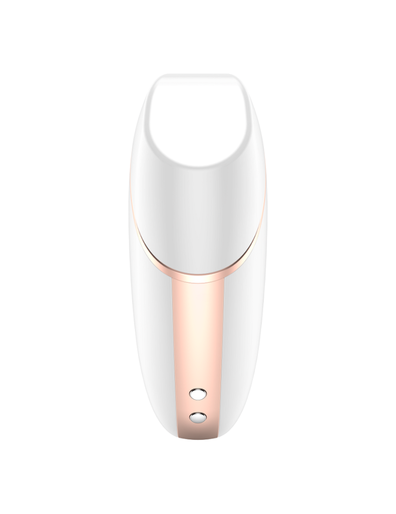 satisfyer connect stimulateur clitoris love triangle blanc / or_6