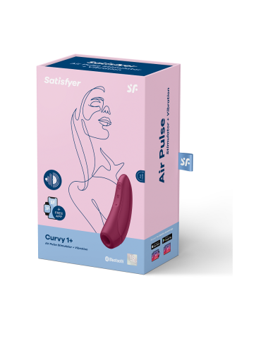 satisfyer curvy 1+ - rose rouge_7