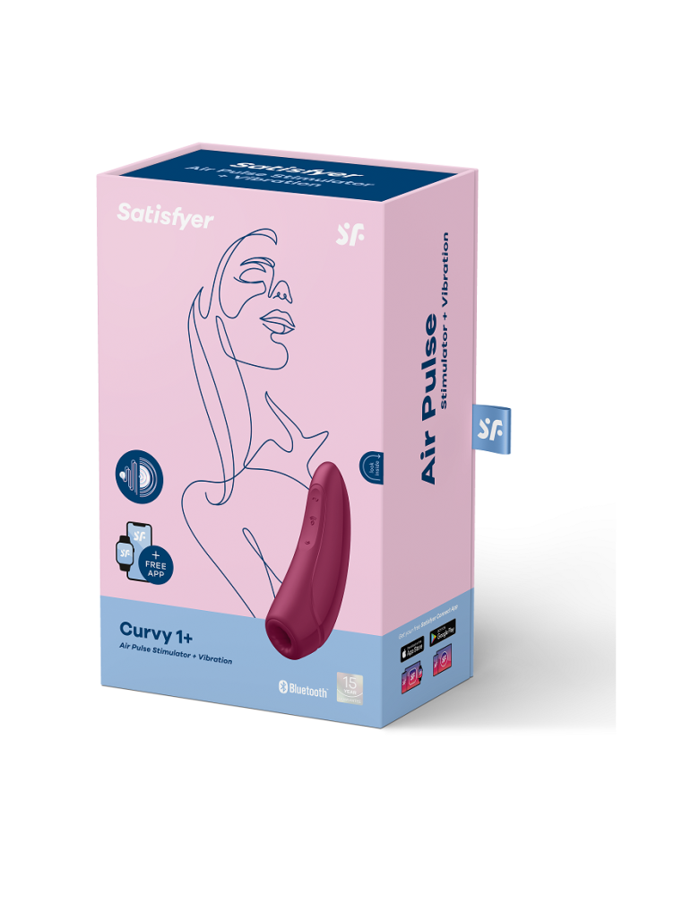 satisfyer curvy 1+ - rose rouge_7