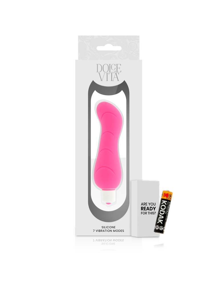 vibromasseur en silicone rose point g dolce vita_5
