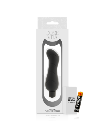 vibromasseur en silicone noir dolce vita point-g_5
