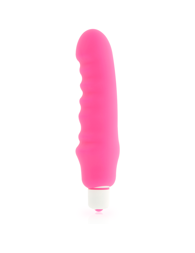 vibromasseur en silicone rose dolce vita genius_2